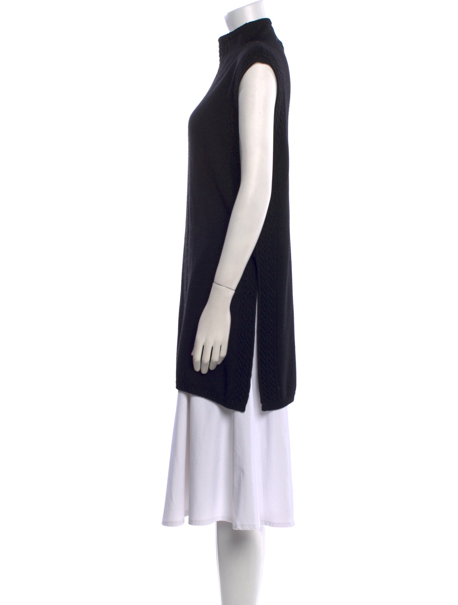 Max Mara Leisure Virgin Wool Mock Neck Sweater