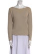 Max Mara Leisure Bateau Neckline Long Sleeve Top