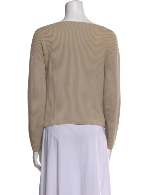 Max Mara Leisure Bateau Neckline Long Sleeve Top