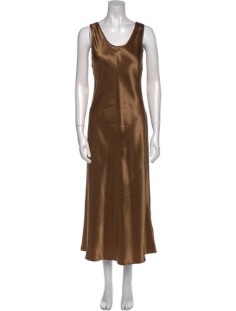 Max Mara Leisure Scoop Neck Long Dress