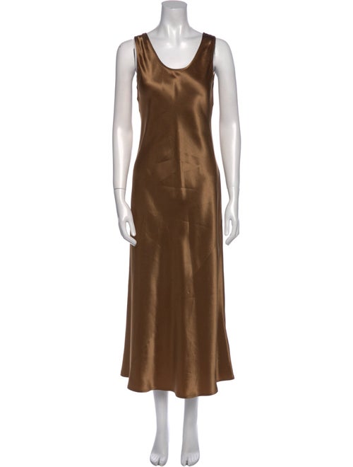 Max Mara Leisure Scoop Neck Long Dress