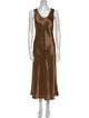 Max Mara Leisure Scoop Neck Long Dress