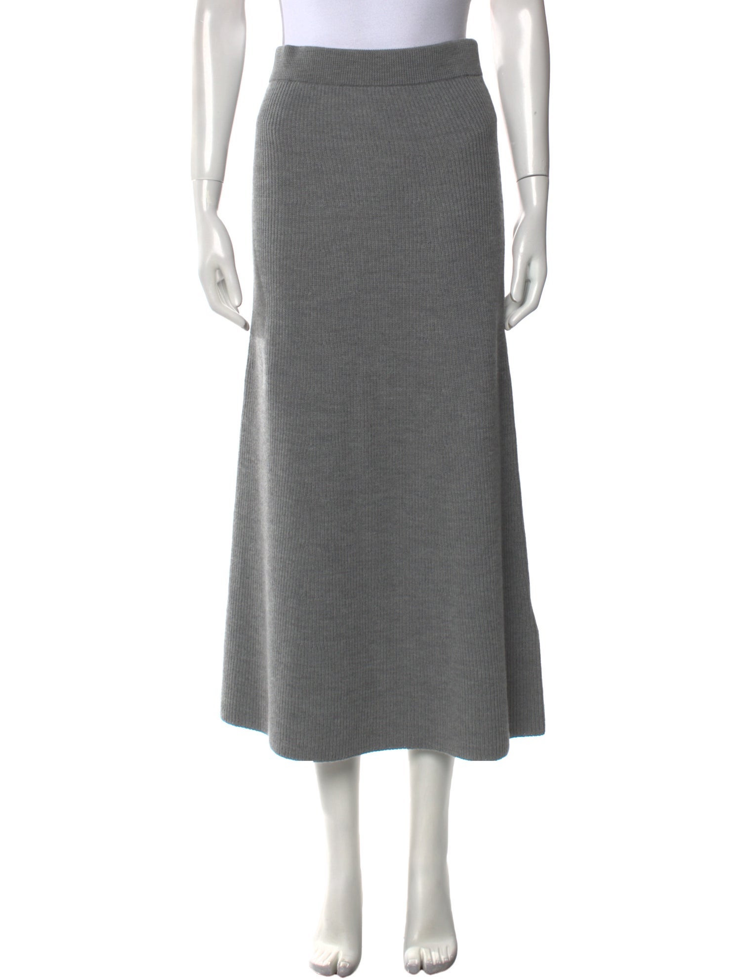Max Mara Leisure Virgin Wool Midi Length Skirt