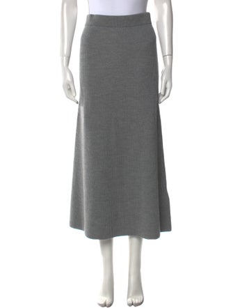 Max Mara Leisure Virgin Wool Midi Length Skirt