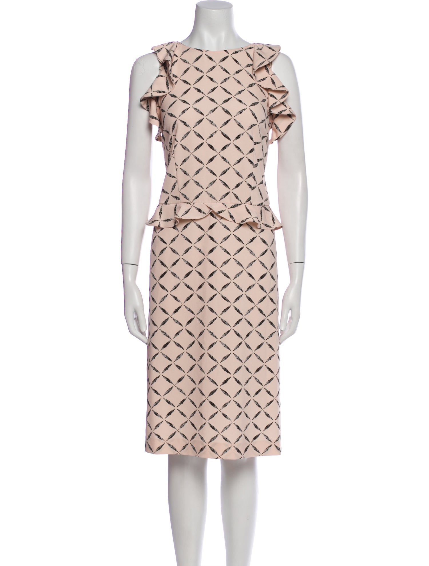 Max Mara Leisure Printed Midi Length Dress