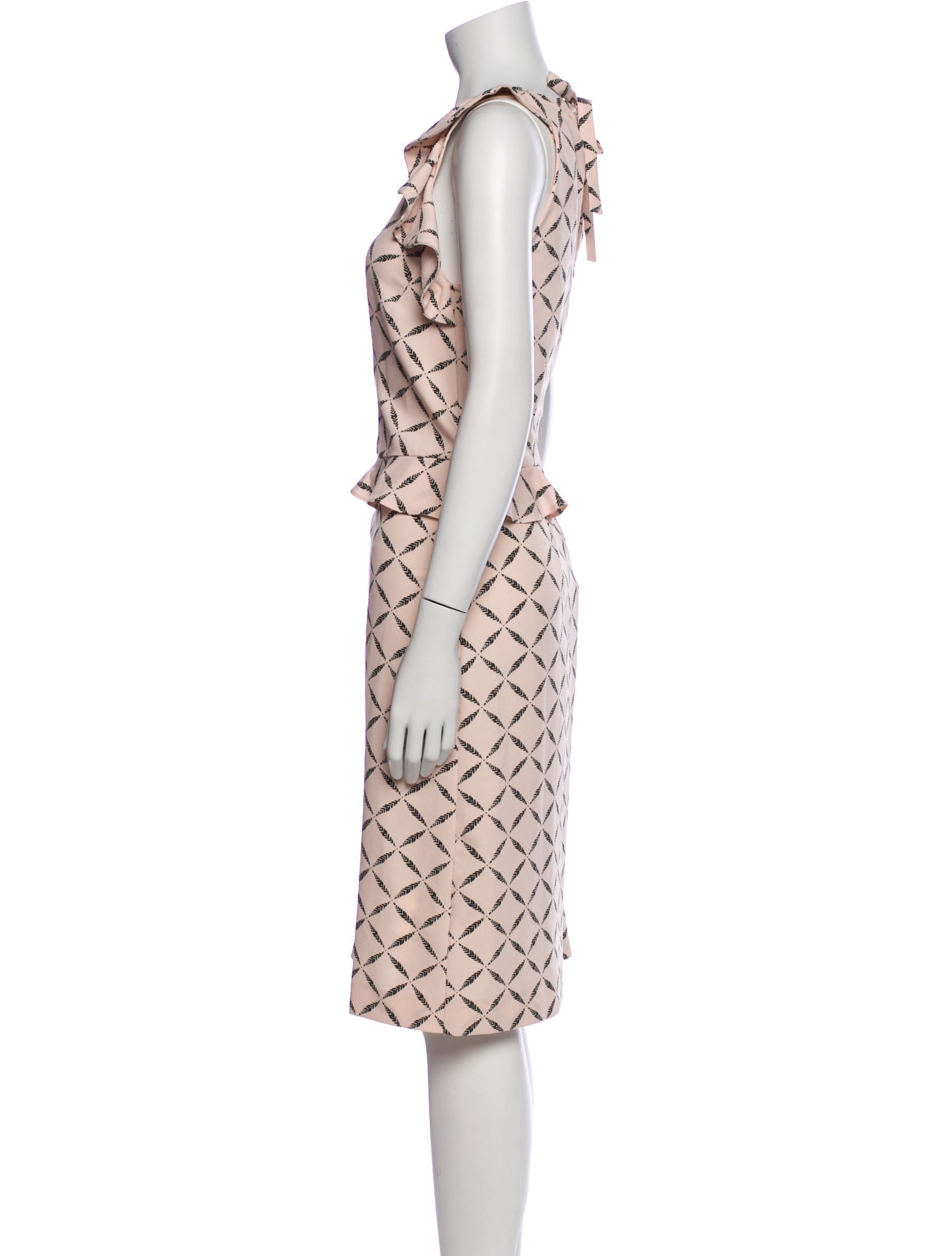 Max Mara Leisure Printed Midi Length Dress