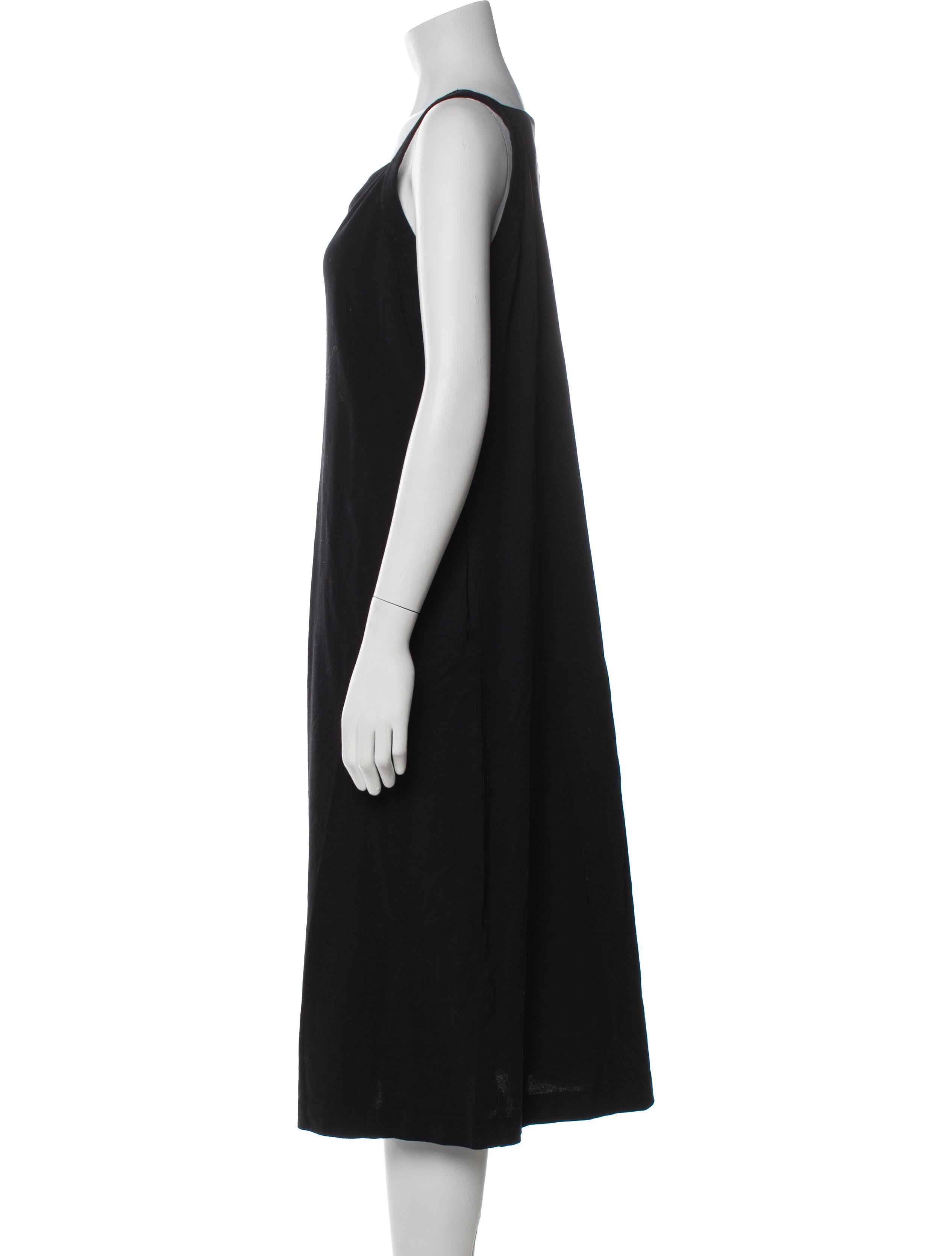 Max Mara Leisure Square Neckline Midi Length Dress
