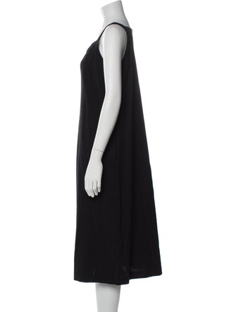 Max Mara Leisure Square Neckline Midi Length Dress