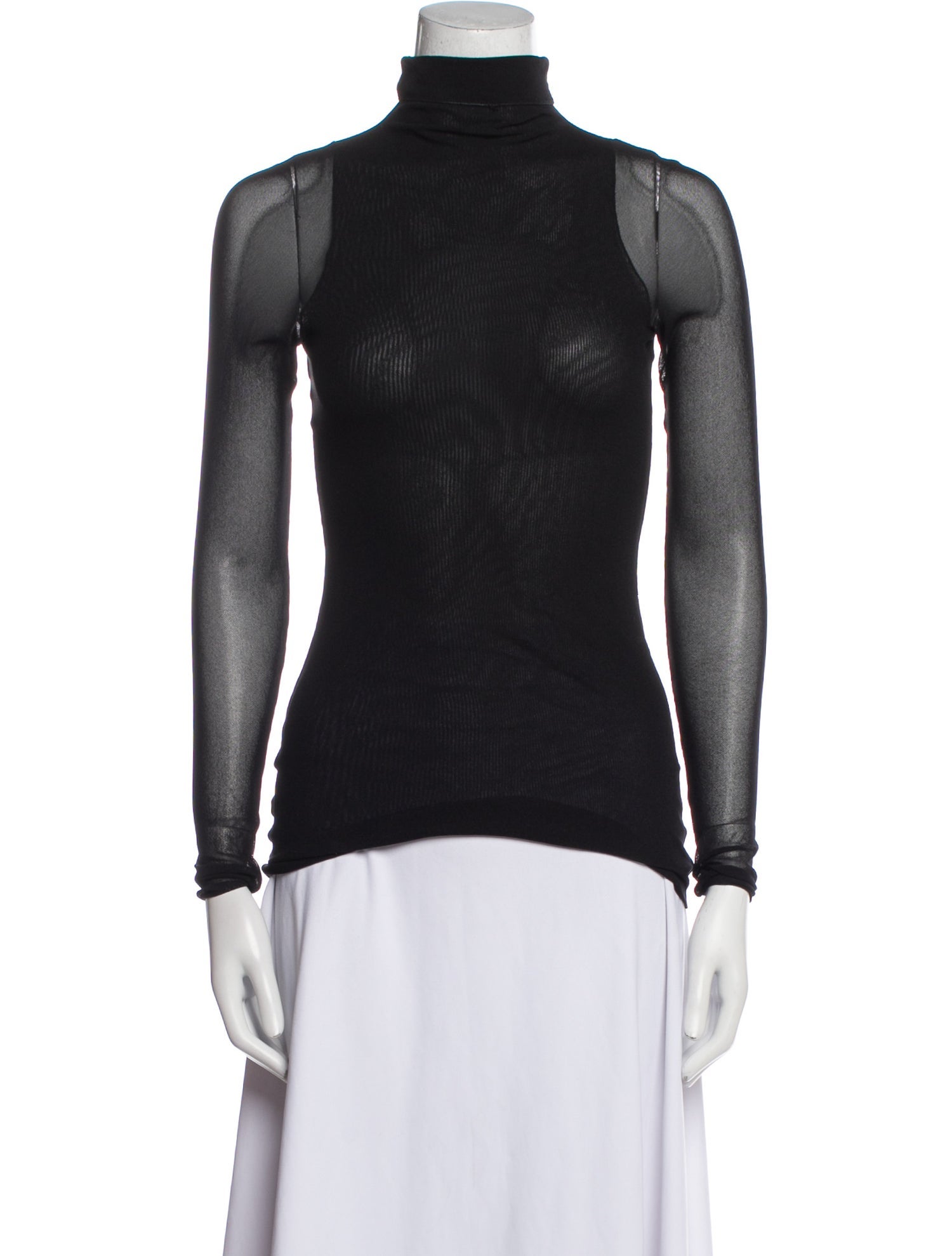 Max Mara Leisure Turtleneck Long Sleeve Top