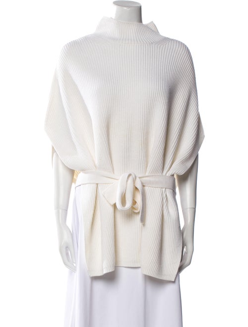 Max Mara Leisure Wool Mock Neck Sweater