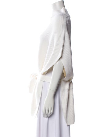 Max Mara Leisure Wool Mock Neck Sweater