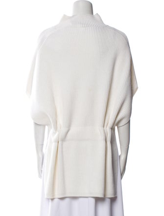 Max Mara Leisure Wool Mock Neck Sweater