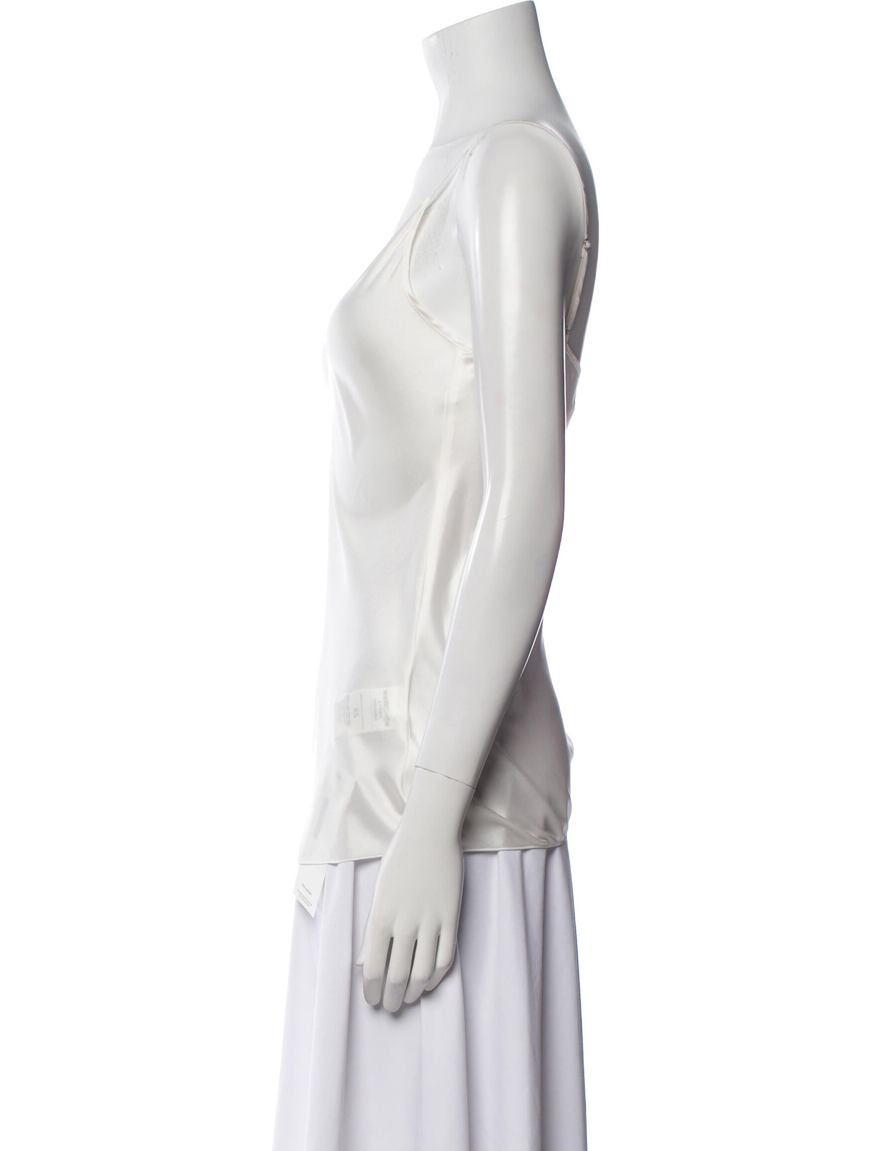 Max Mara Leisure Silk V-Neck Top w/ Tags