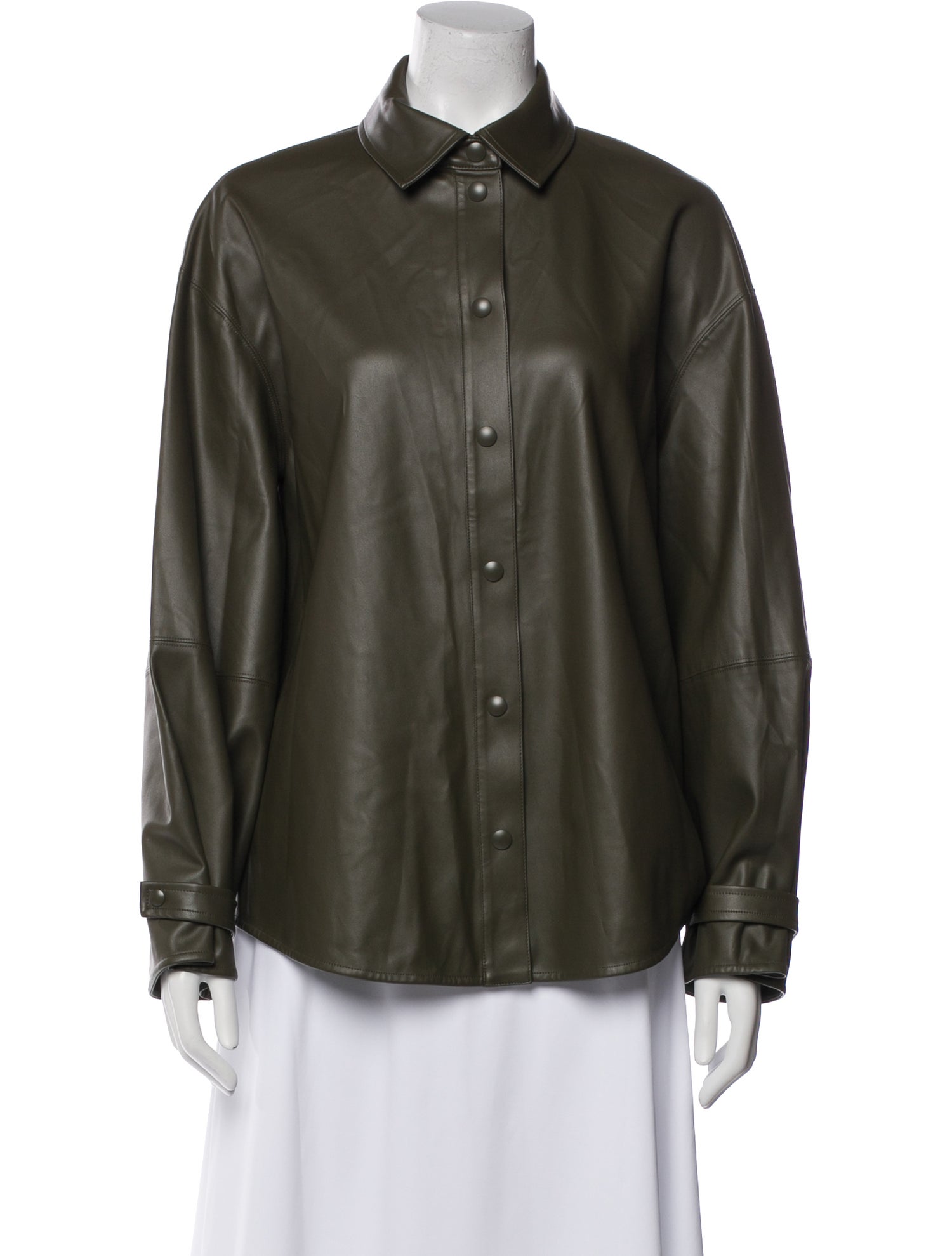 Max Mara Leisure Long Sleeve Button-Up Top w/ Tags