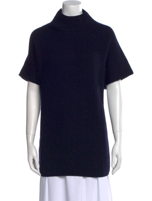 Max Mara Leisure Wool Mock Neck Sweater