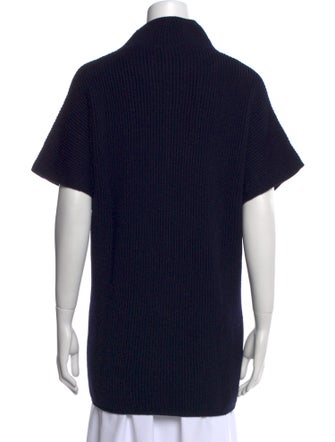 Max Mara Leisure Wool Mock Neck Sweater