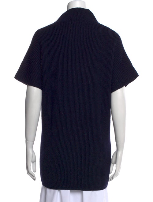 Max Mara Leisure Wool Mock Neck Sweater