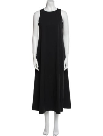 Max Mara Leisure Crew Neck Long Dress