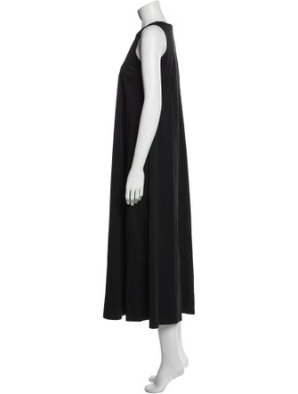 Max Mara Leisure Crew Neck Long Dress