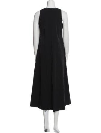 Max Mara Leisure Crew Neck Long Dress