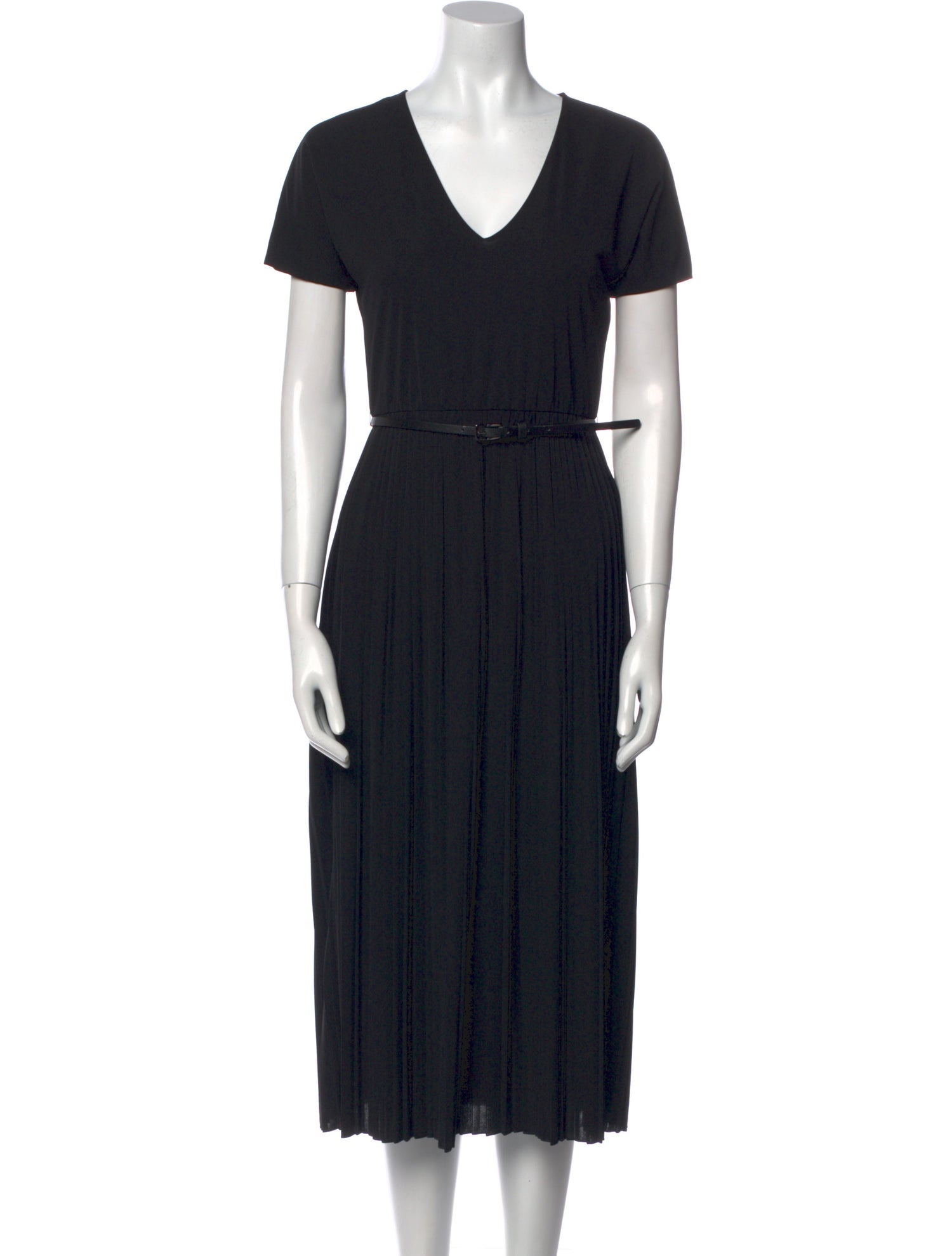 Max Mara Leisure V-Neck Knee-Length Dress