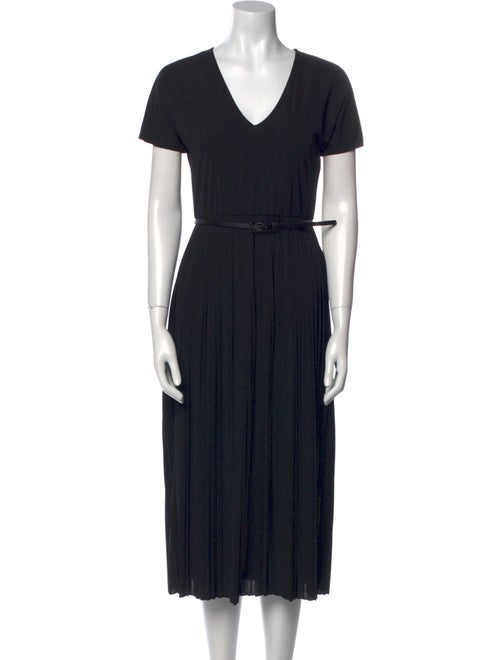 Max Mara Leisure V-Neck Knee-Length Dress