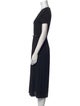 Max Mara Leisure V-Neck Knee-Length Dress