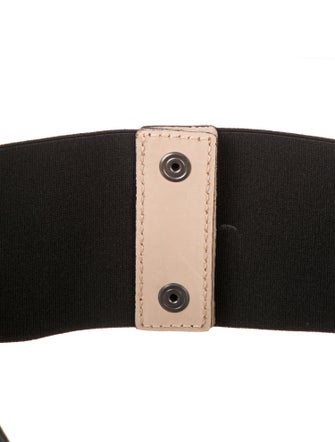 Max Mara Leisure Wide Ponyhair Waist Belt