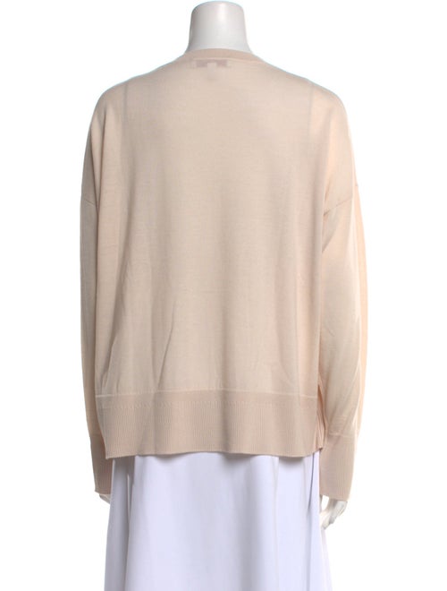 Max Mara Leisure Virgin Wool Crew Neck Sweater