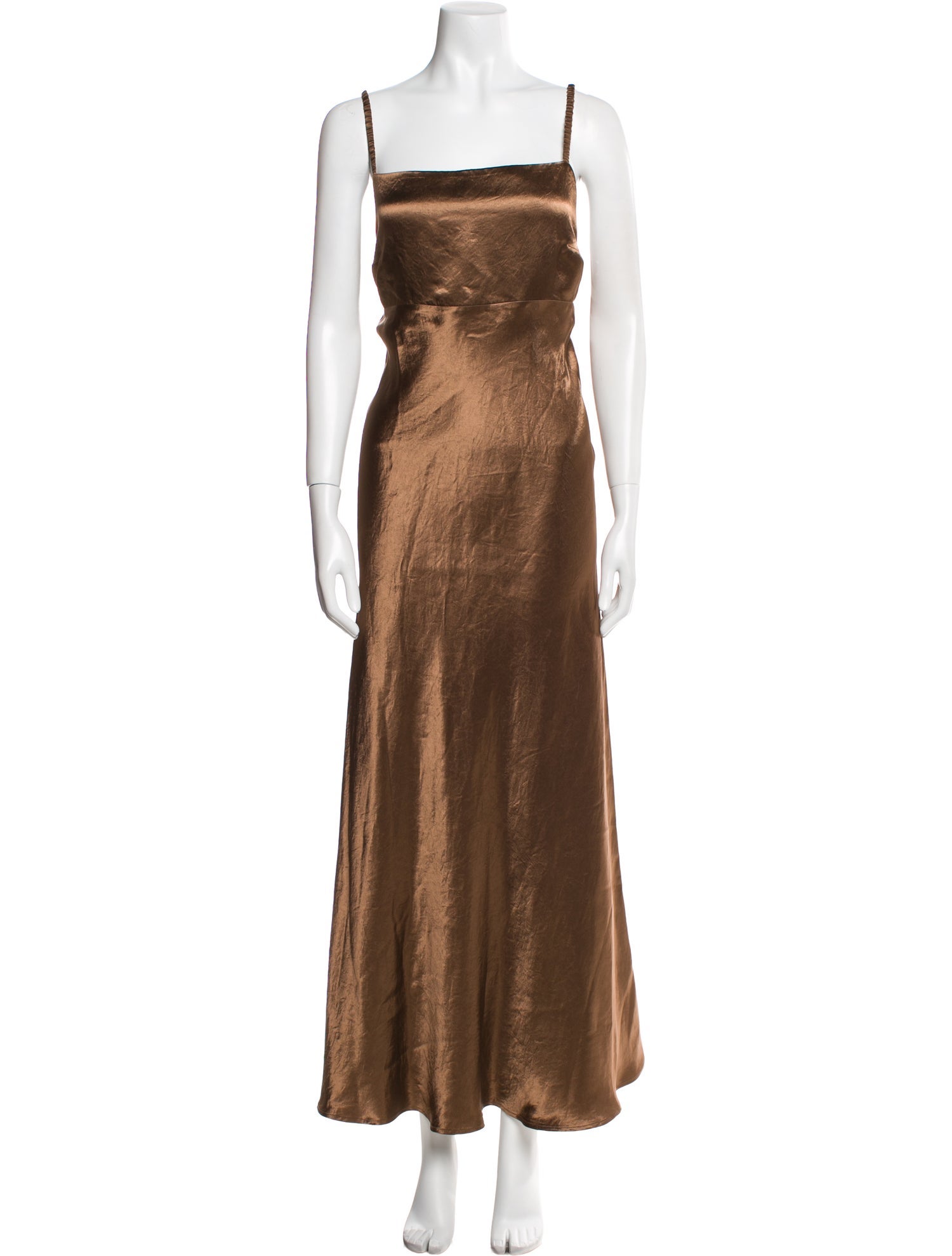 Max Mara Leisure Square Neckline Long Dress w/ Tags