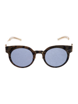 Mykita + Maison Martin Margiela Round Tinted Sunglasses