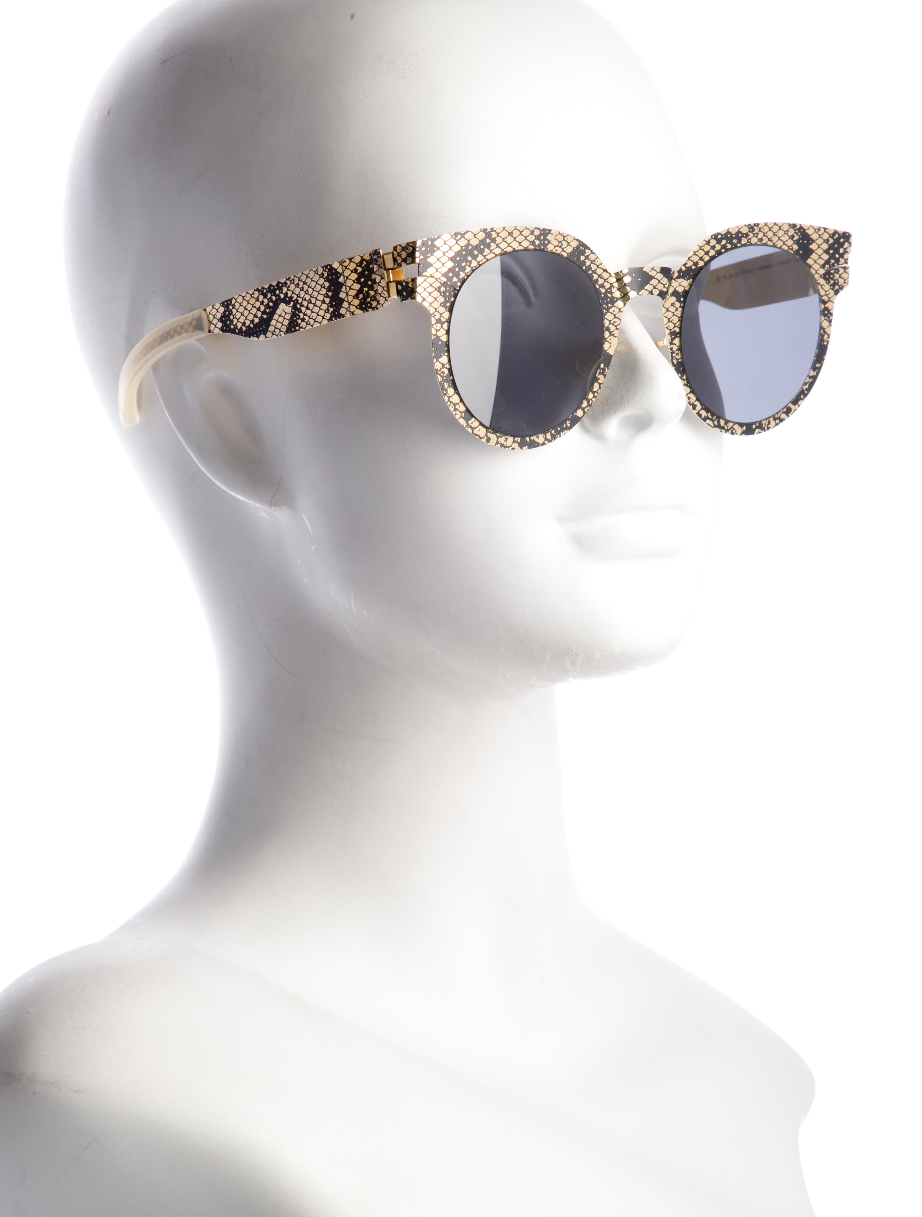 Mykita + Maison Martin Margiela Round Tinted Sunglasses