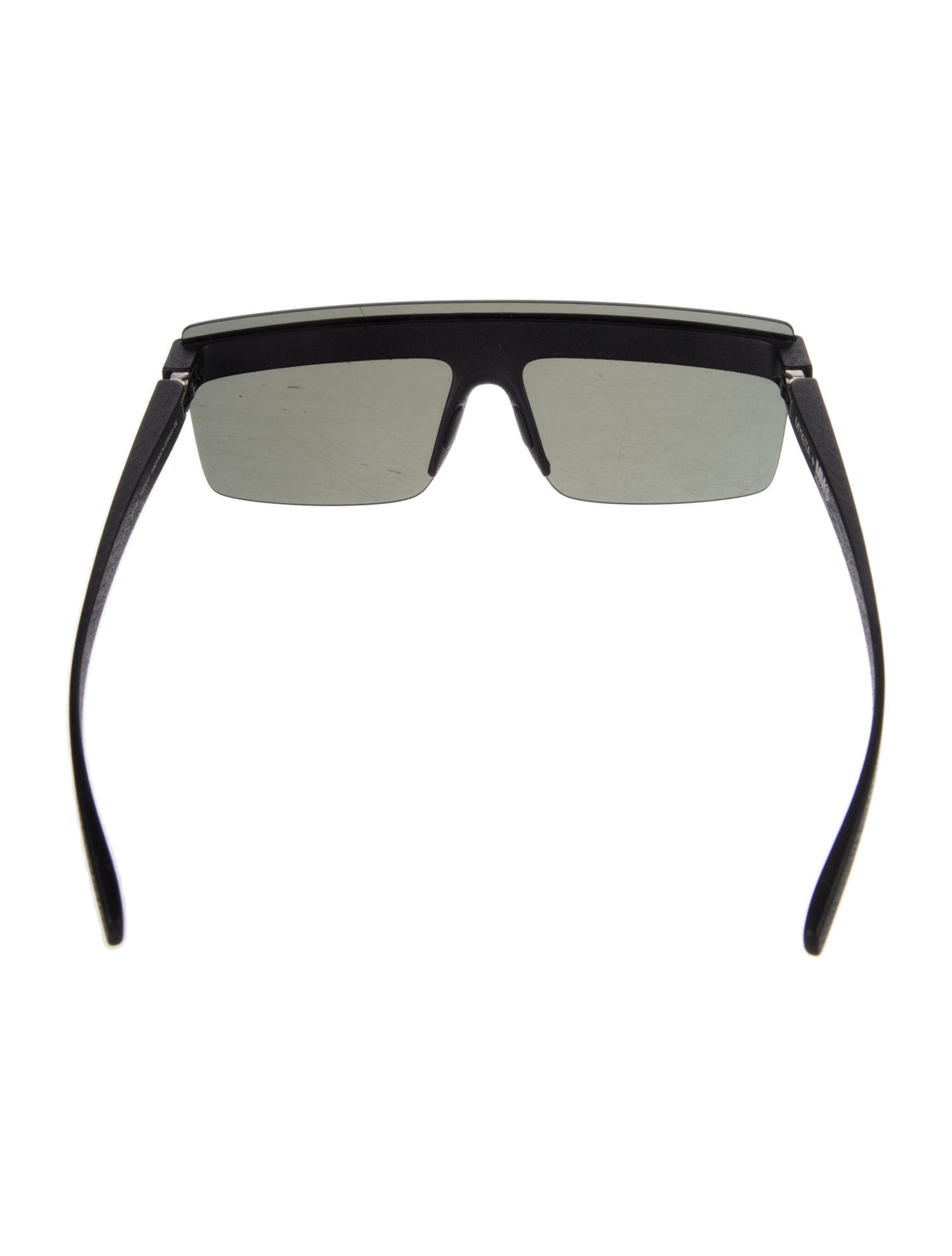 Mykita + Maison Martin Margiela Shield Mirrored Sunglasses