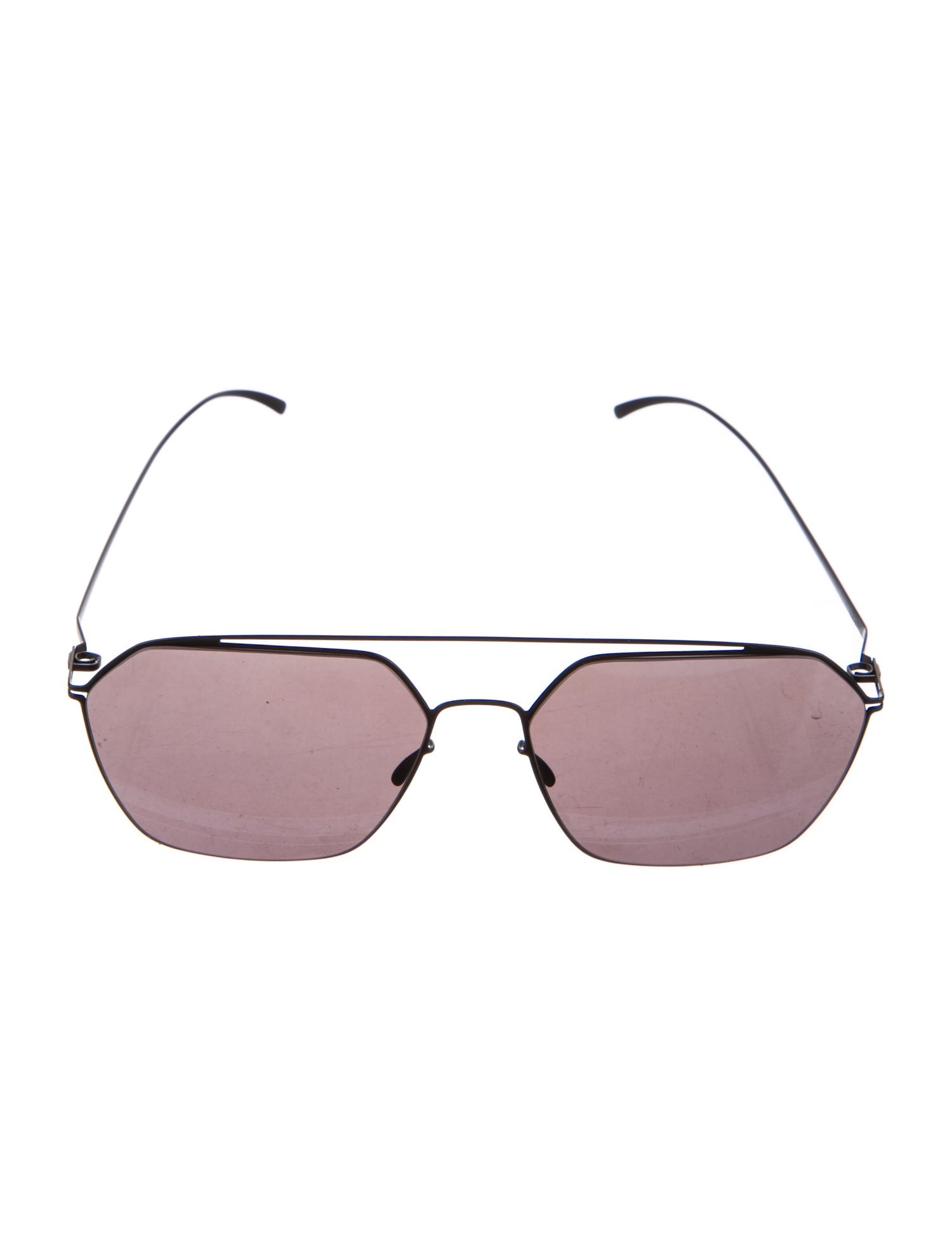 Mykita + Maison Martin Margiela Aviator Mirrored Sunglasses