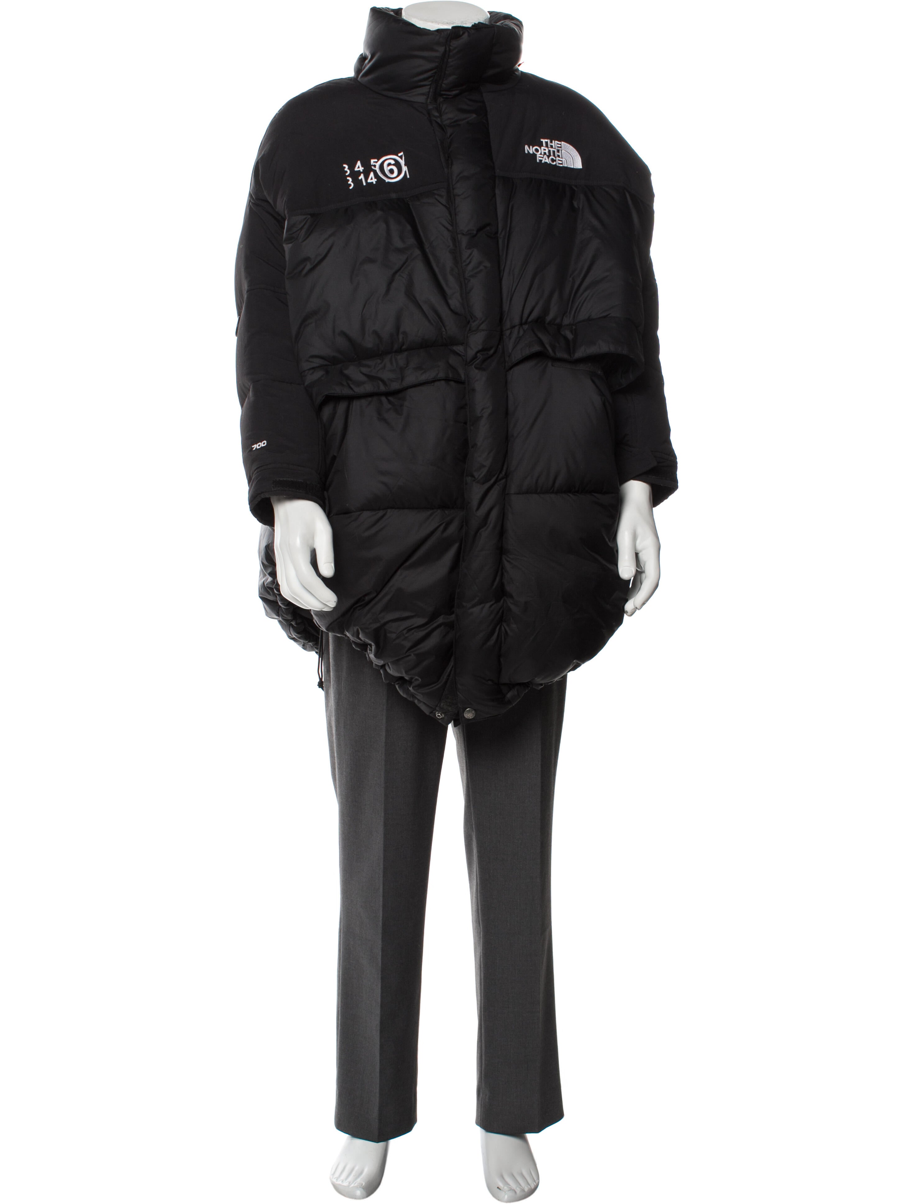 MM6 Maison Margiela x The North Face 2020 Graphic Print Puffer Coat