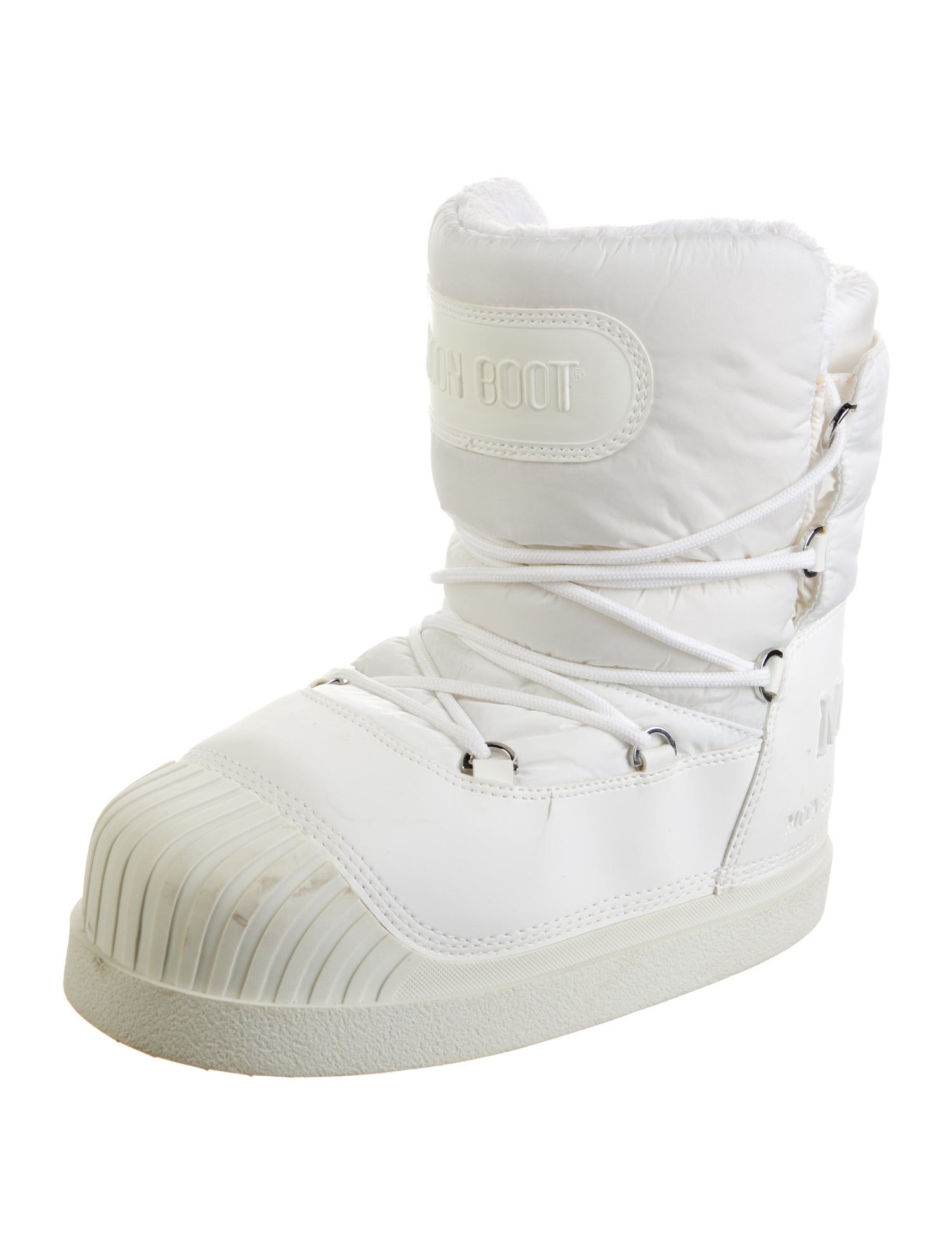 Moncler x Moon Boot Nylon Lace-Up Boots