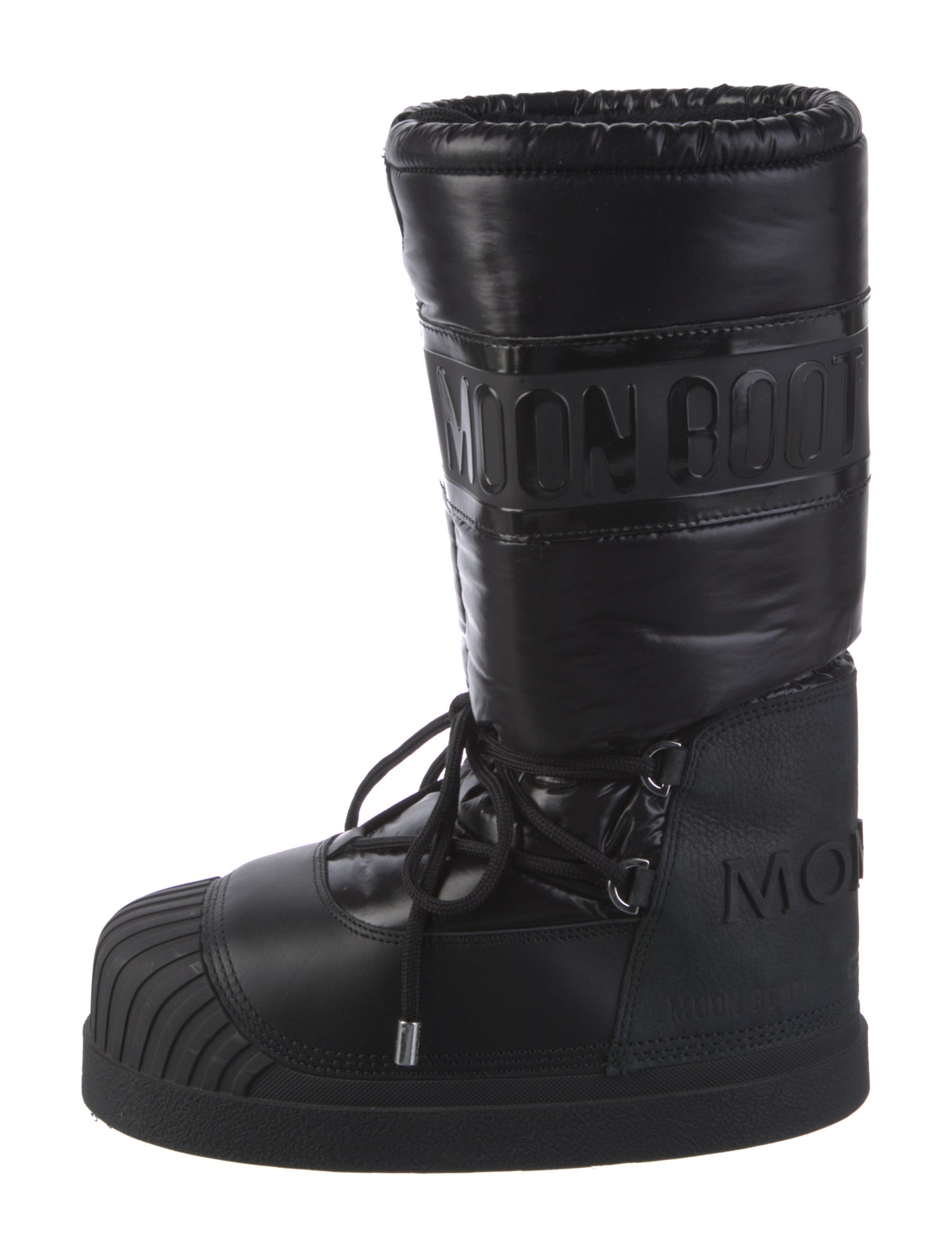 Moncler x Moon Boot Nylon Rain Boots
