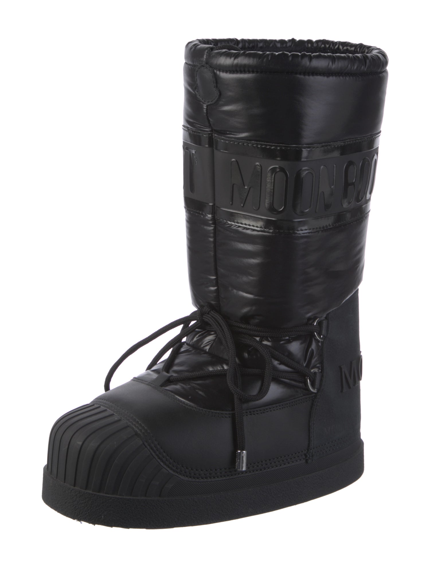 Moncler x Moon Boot Nylon Rain Boots