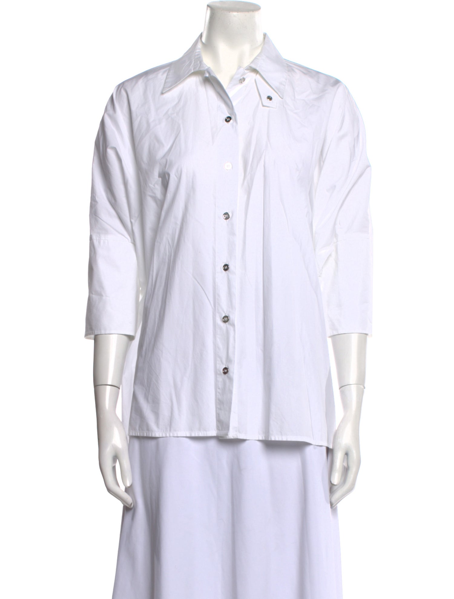 MM6 by Maison Martin Margiela x Opening Ceremony Three-Quarter Sleeve Button-Up Top