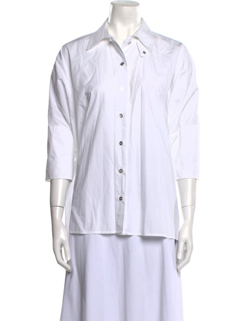 MM6 by Maison Martin Margiela x Opening Ceremony Three-Quarter Sleeve Button-Up Top