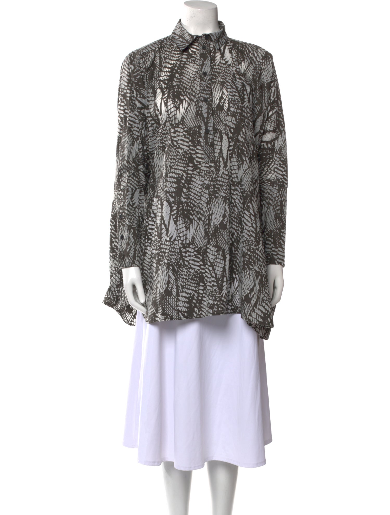 MM6 by Maison Martin Margiela x Opening Ceremony Printed Mock Neck Tunic