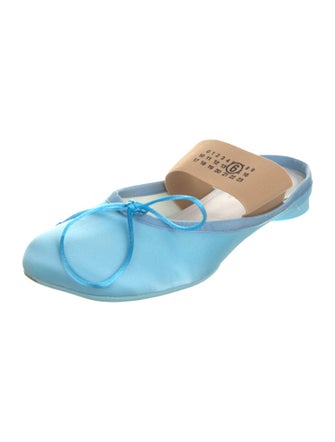 MM6 by Maison Martin Margiela x Opening Ceremony Satin Printed Ballet Flats
