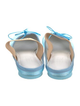 MM6 by Maison Martin Margiela x Opening Ceremony Satin Printed Ballet Flats