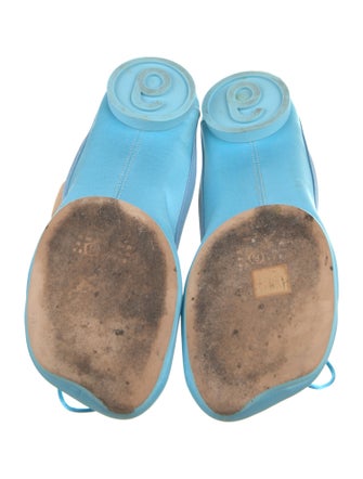 MM6 by Maison Martin Margiela x Opening Ceremony Satin Printed Ballet Flats