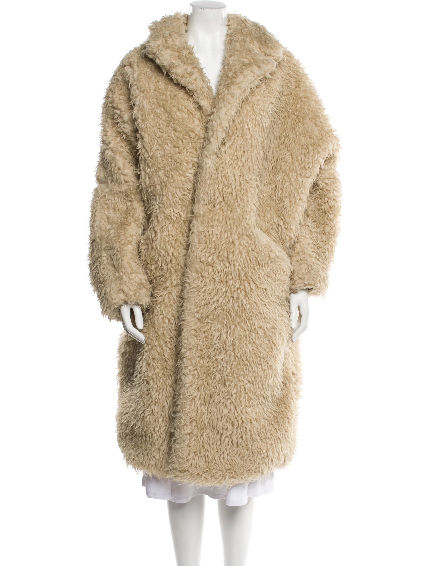 MM6 Maison Margiela Faux Fur Coat