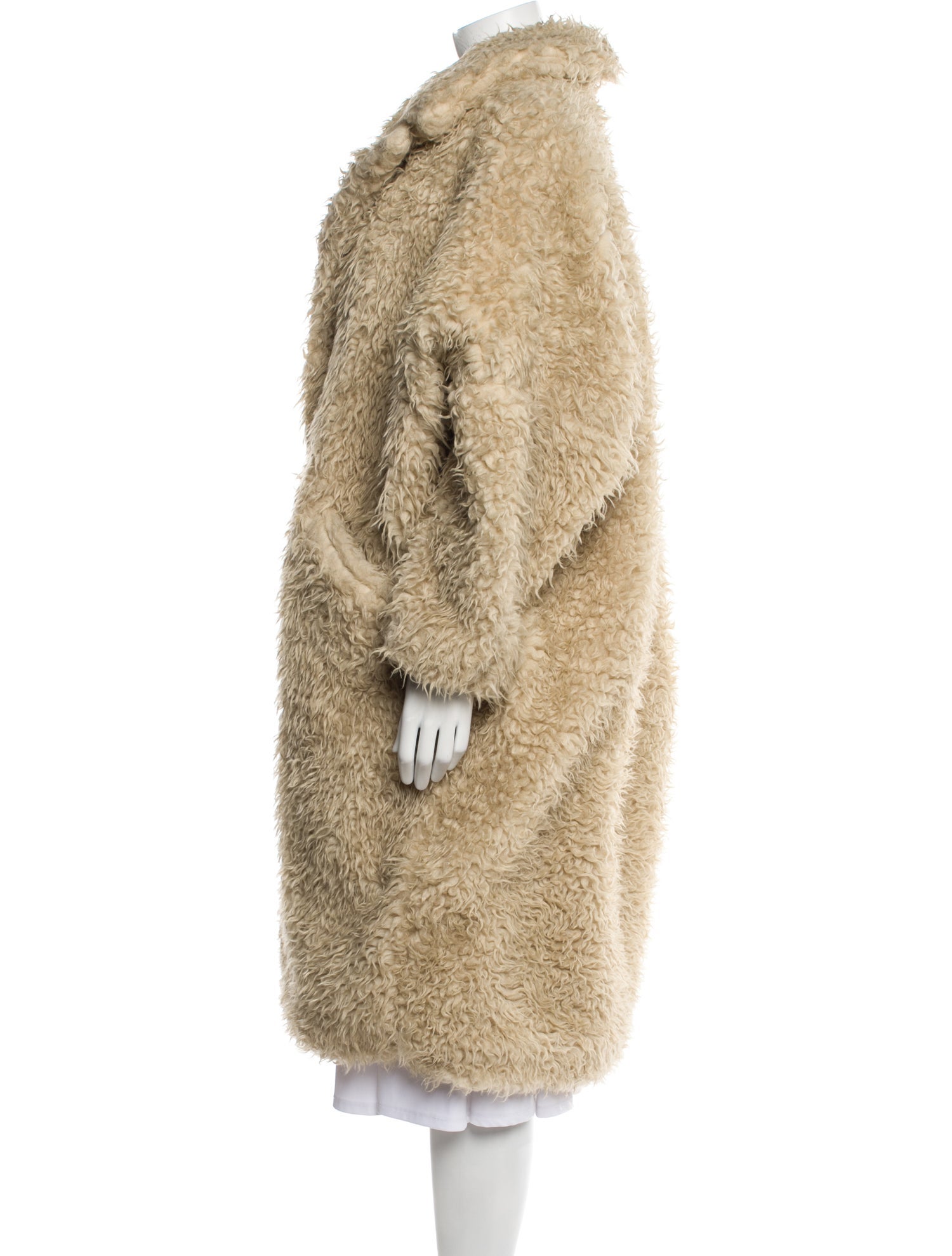 MM6 Maison Margiela Faux Fur Coat