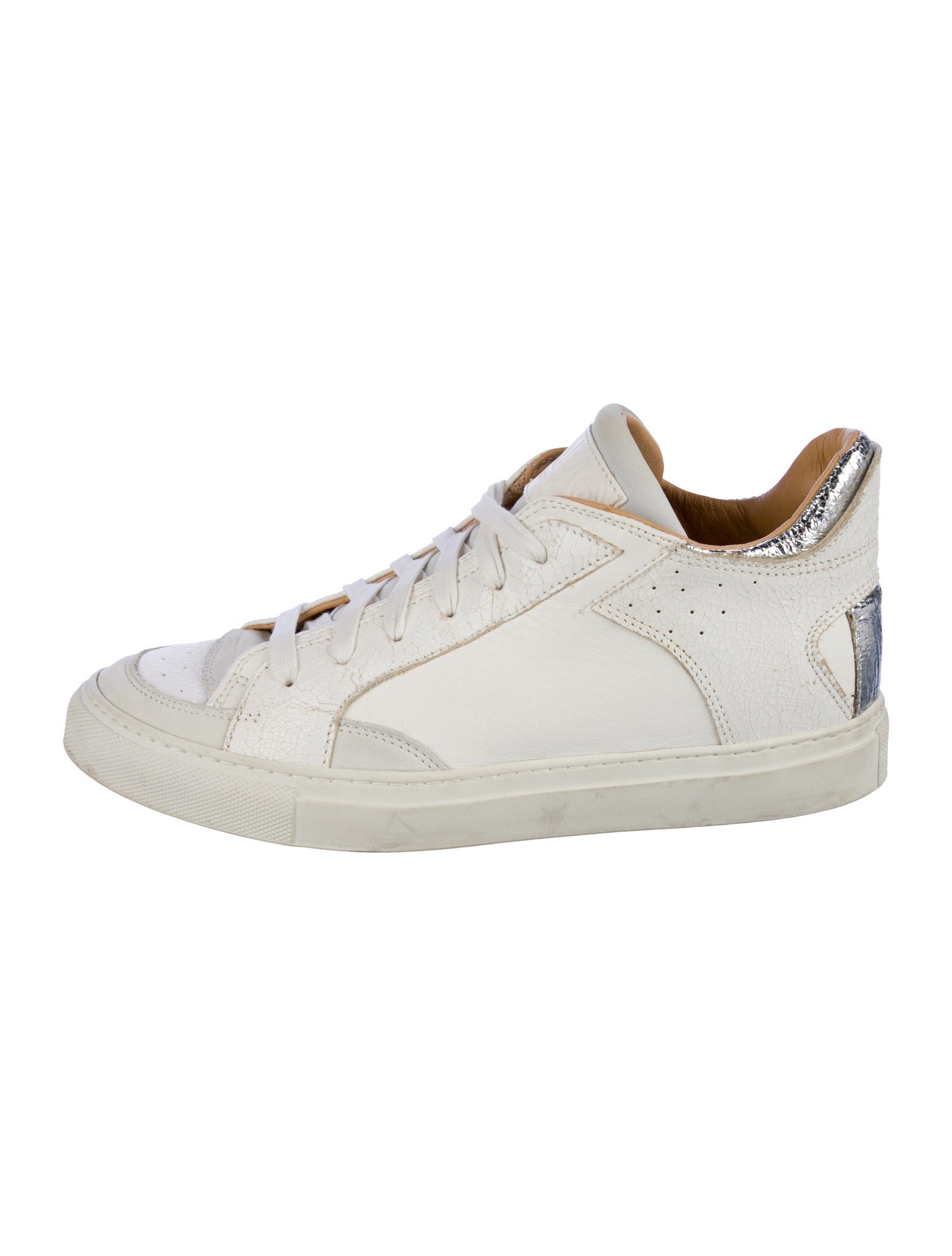 MM6 Maison Margiela Leather Sneakers