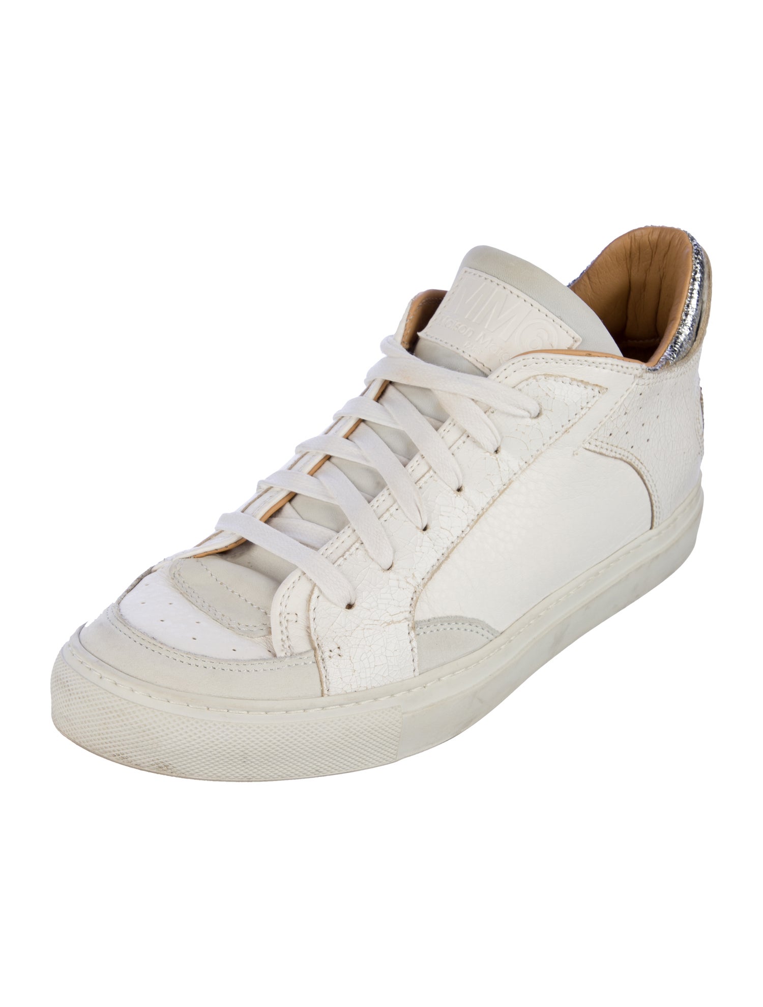 MM6 Maison Margiela Leather Sneakers