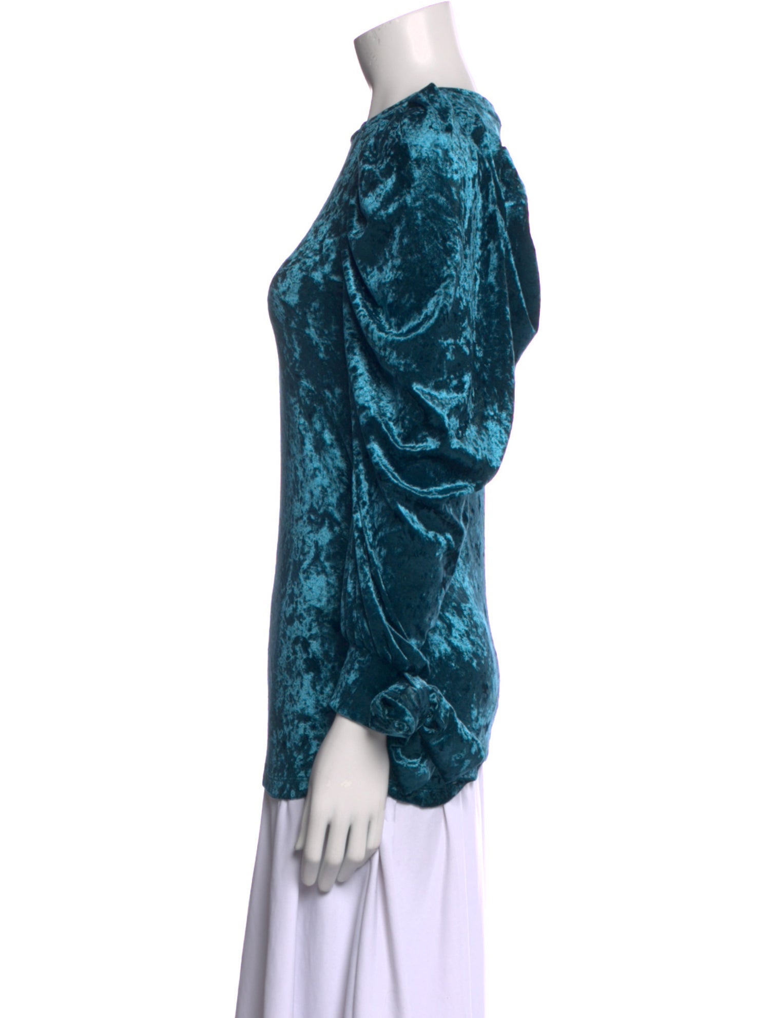 MummyMoon Crew Neck Long Sleeve Blouse