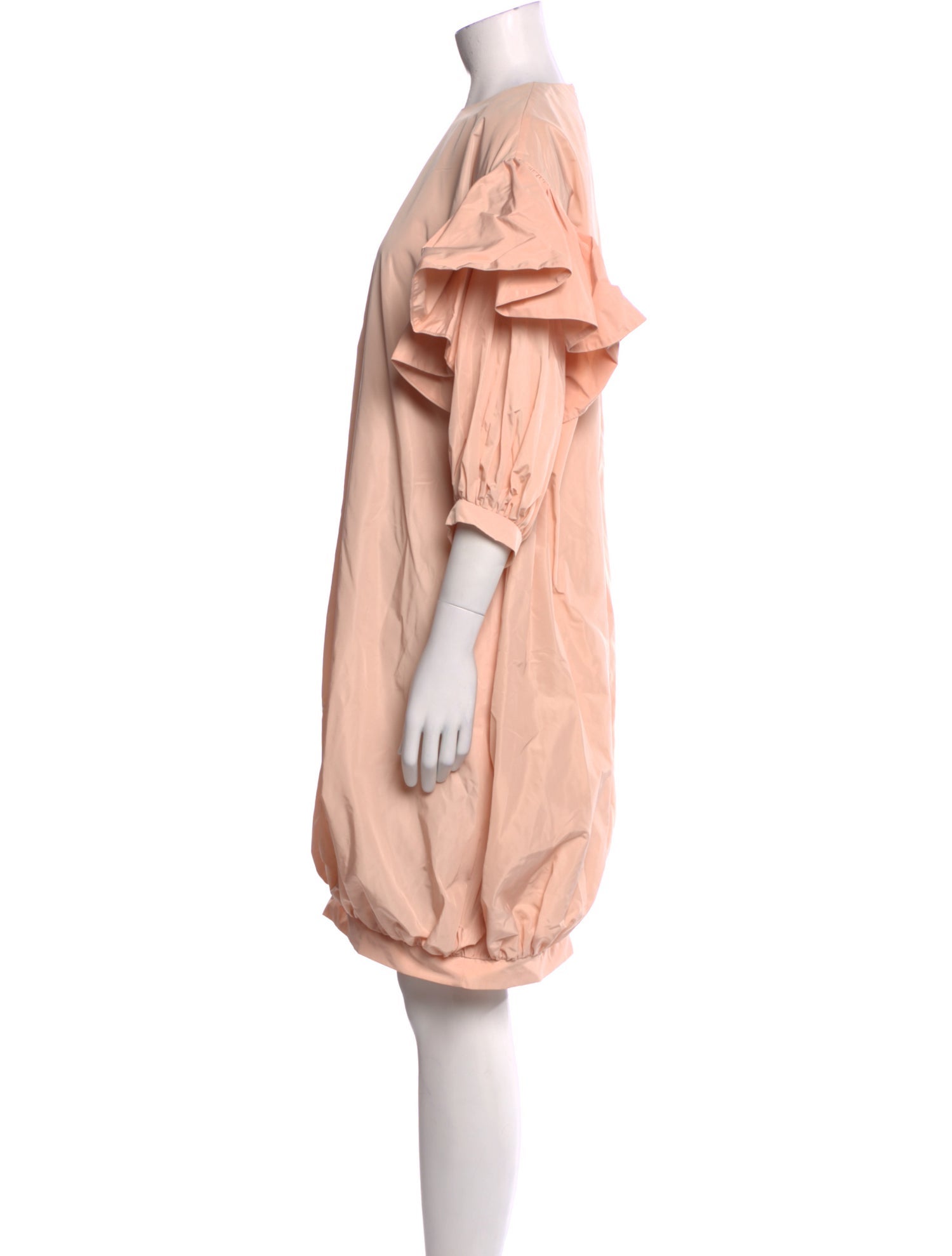 MummyMoon Crew Neck Knee-Length Dress